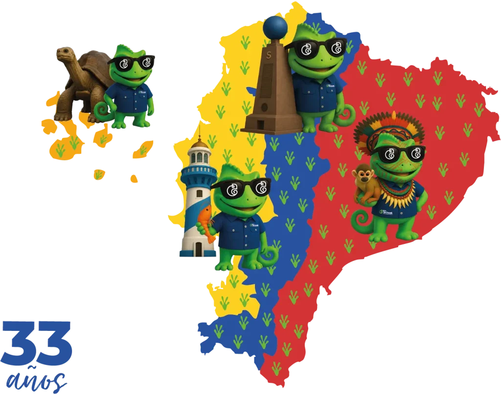 mapa termoek regiones del ecuador